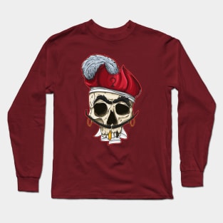 Hook Skull Long Sleeve T-Shirt